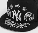 NEW ERA MLB PAISLEY 59FIFTY NEYYAN  BLK