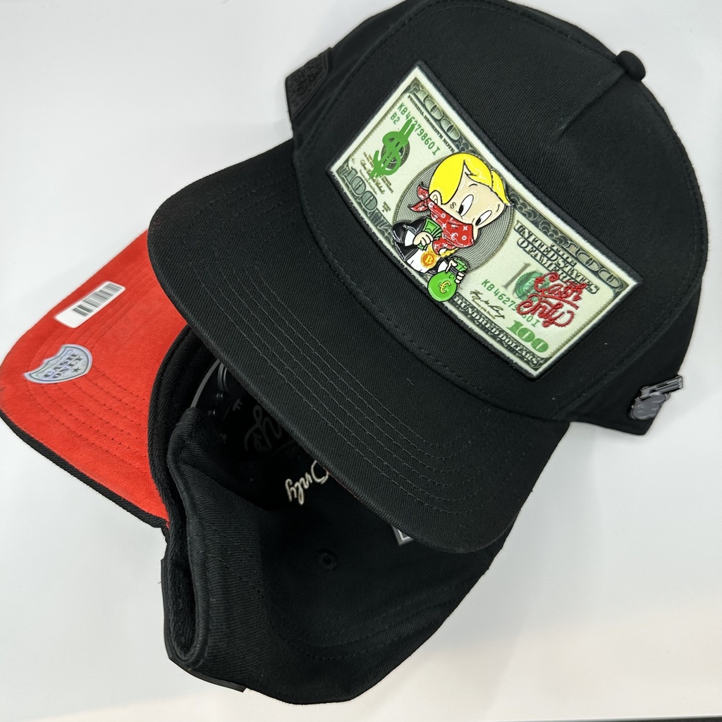 CASH ONLY RICH DOLLAR NEGRA