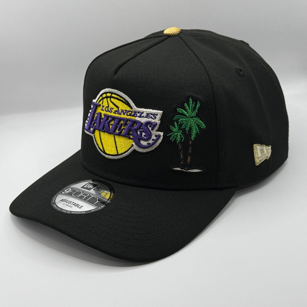 NEW ERA 9 FORTY LAKERS LA NEGRA PALMAS