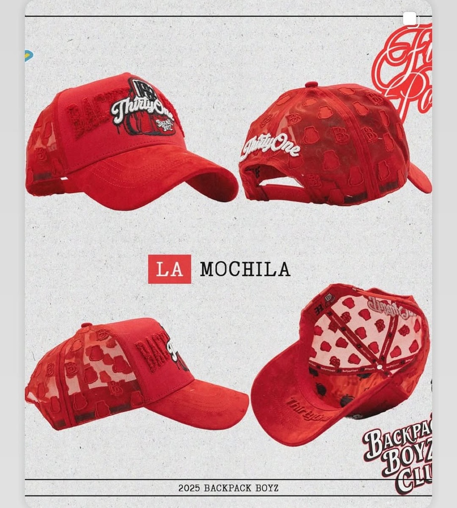 31 HATS LA MOCHILA