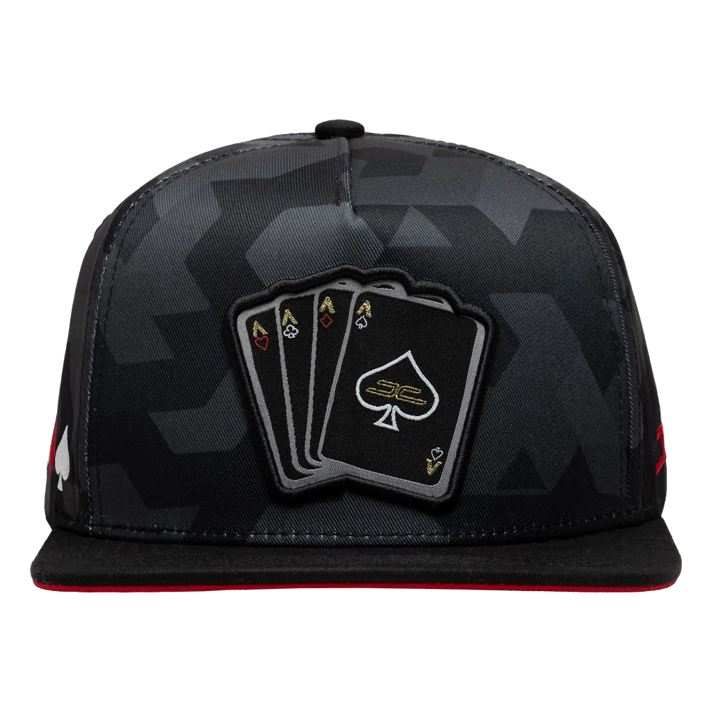 JC HATS POKER CAMO