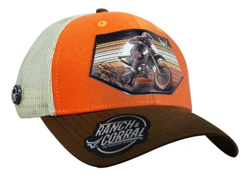 RANCH Y CORRAL MOTOCROS NARANJA