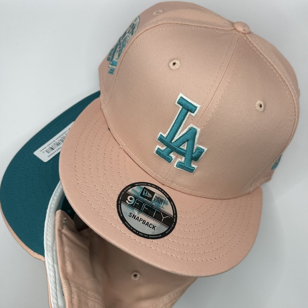 NEW ERA 9 FIFTY LA LOS DODGERS BLUSH SKY AQUA MLB