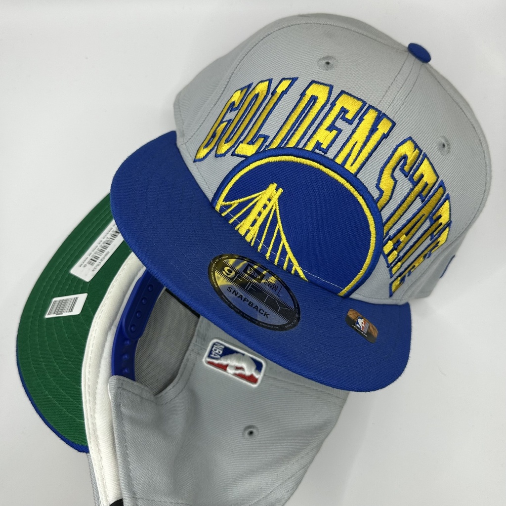 NEW ERA 9 FIFTY ESSENTIAL LEAGUE GOLDEN STATE NBA GREY/BLUE