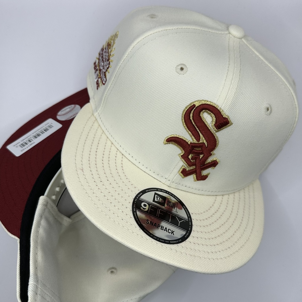 NEW ERA 9 FIFTY CHICAGO SOX MLB CHROME RED