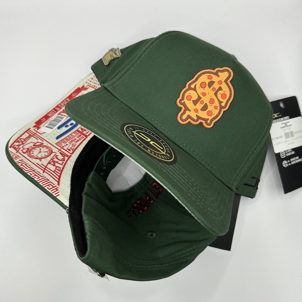 JC HATS PIZZA GREEN
