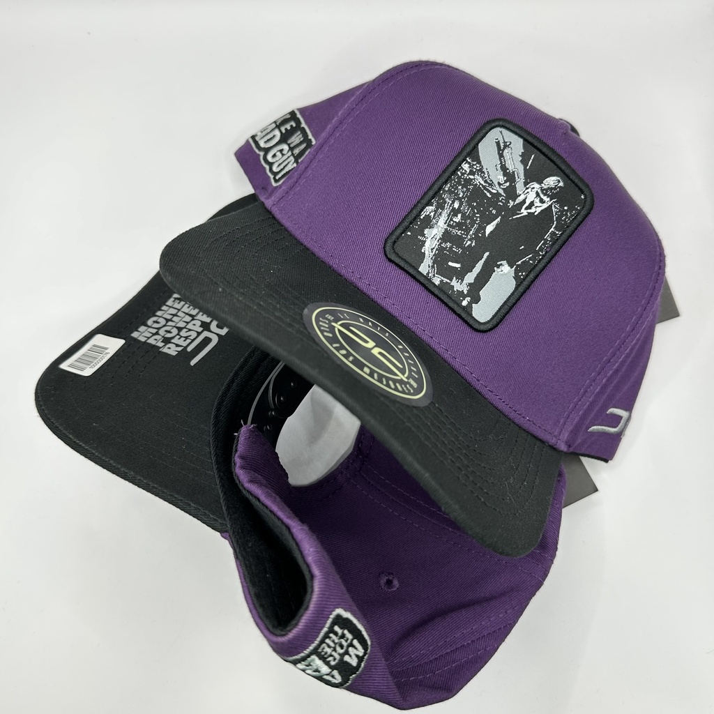 JC HATS BAD GUY PURPLE