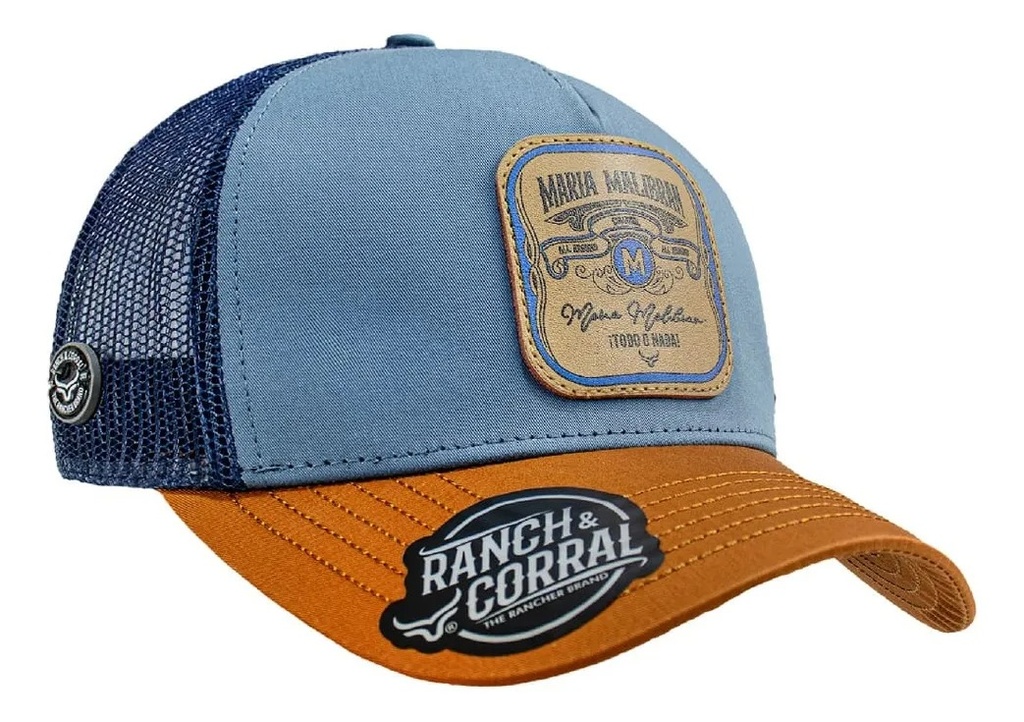 RANCH & CORRAL MARIA MALIBRAN 22 AZUL/CAFE