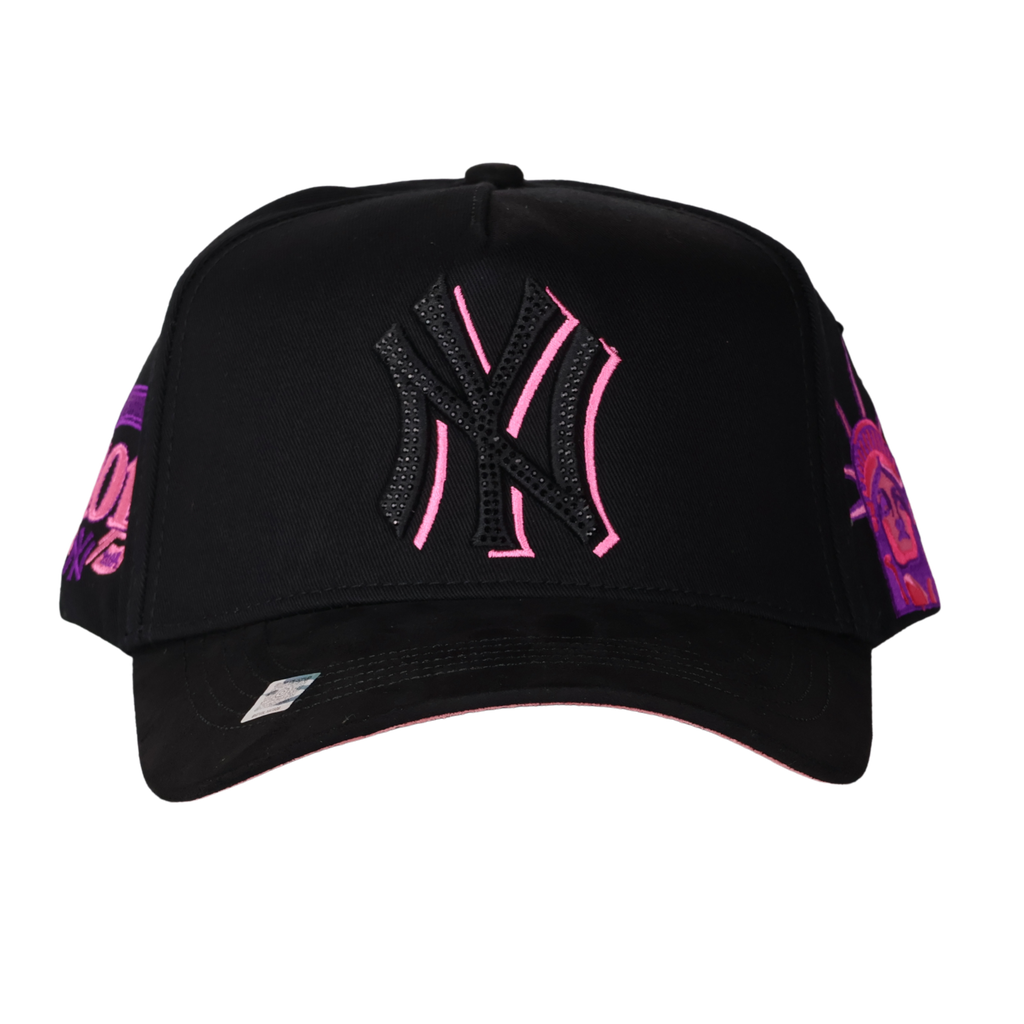 BIGG BOSS X KLAN HATS  NY 101 MORADO/NEGRO