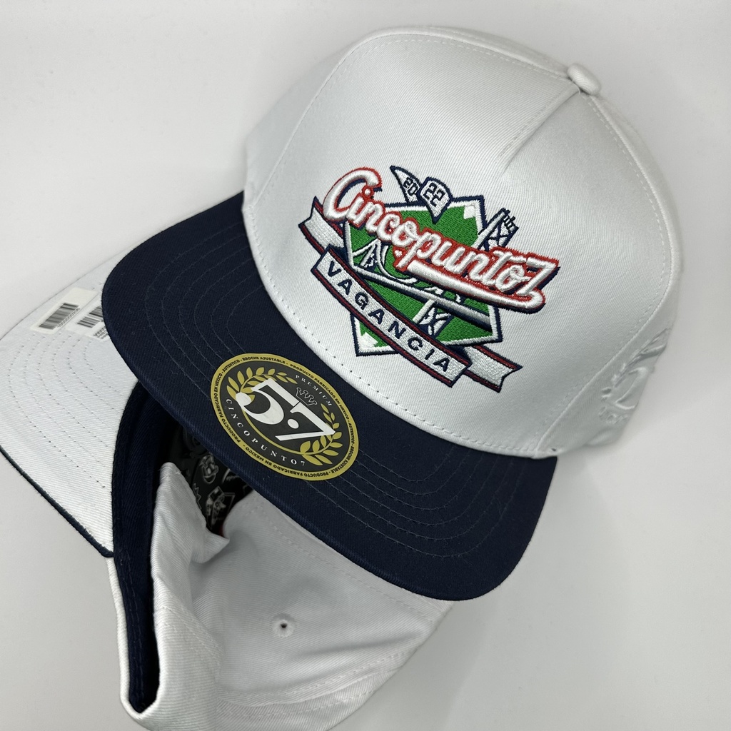 CINCOPUNTO7 VAGANCIA SERIES RETRO BLANCA