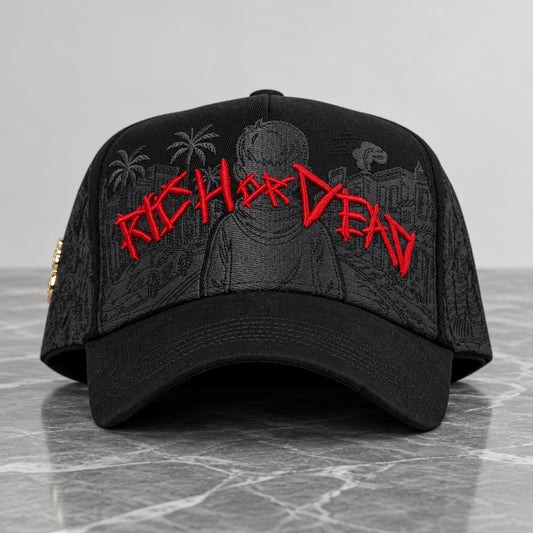BARBAS HATS X RICO O MUERTO RICH OR DEAD