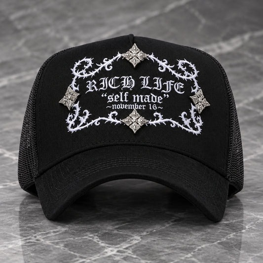 BARBAS HATS X RICO O MUERTO RICHLIFE BLACK