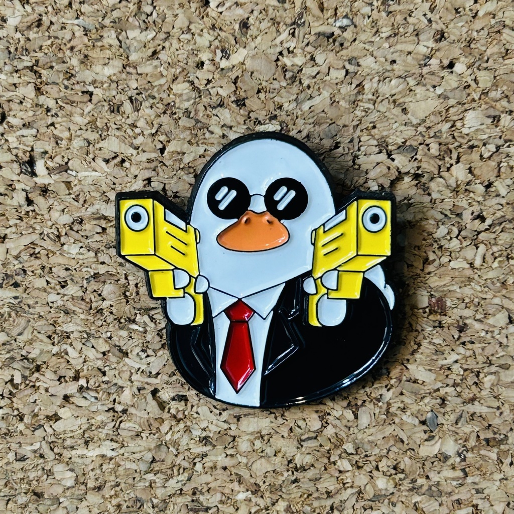 PIN MOON ATTIC DUCK