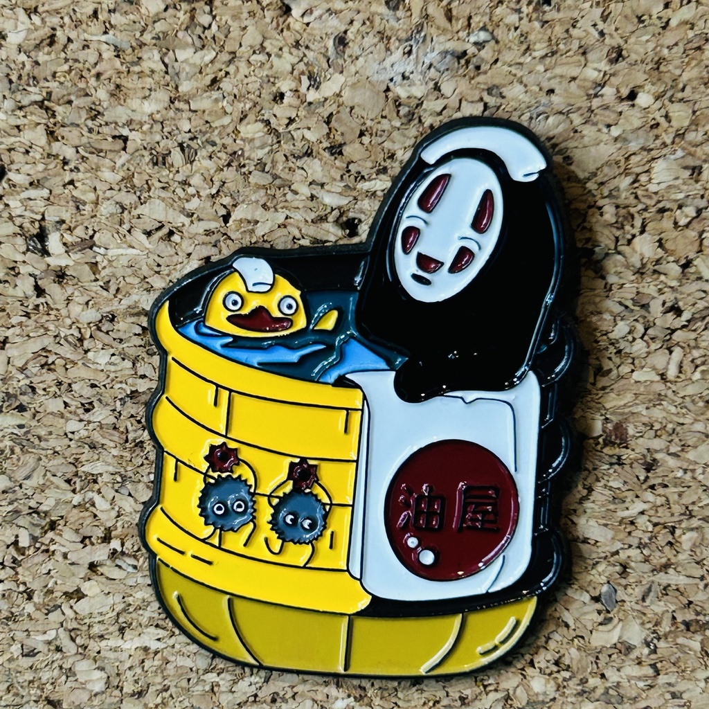 PIN NO FACE IN THE FLOWER