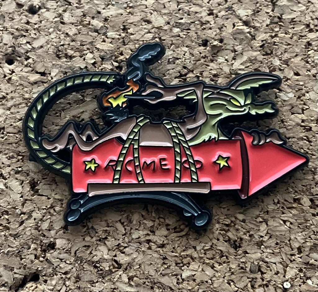 PIN COHETE COYOTE BY LOONEY TUNES