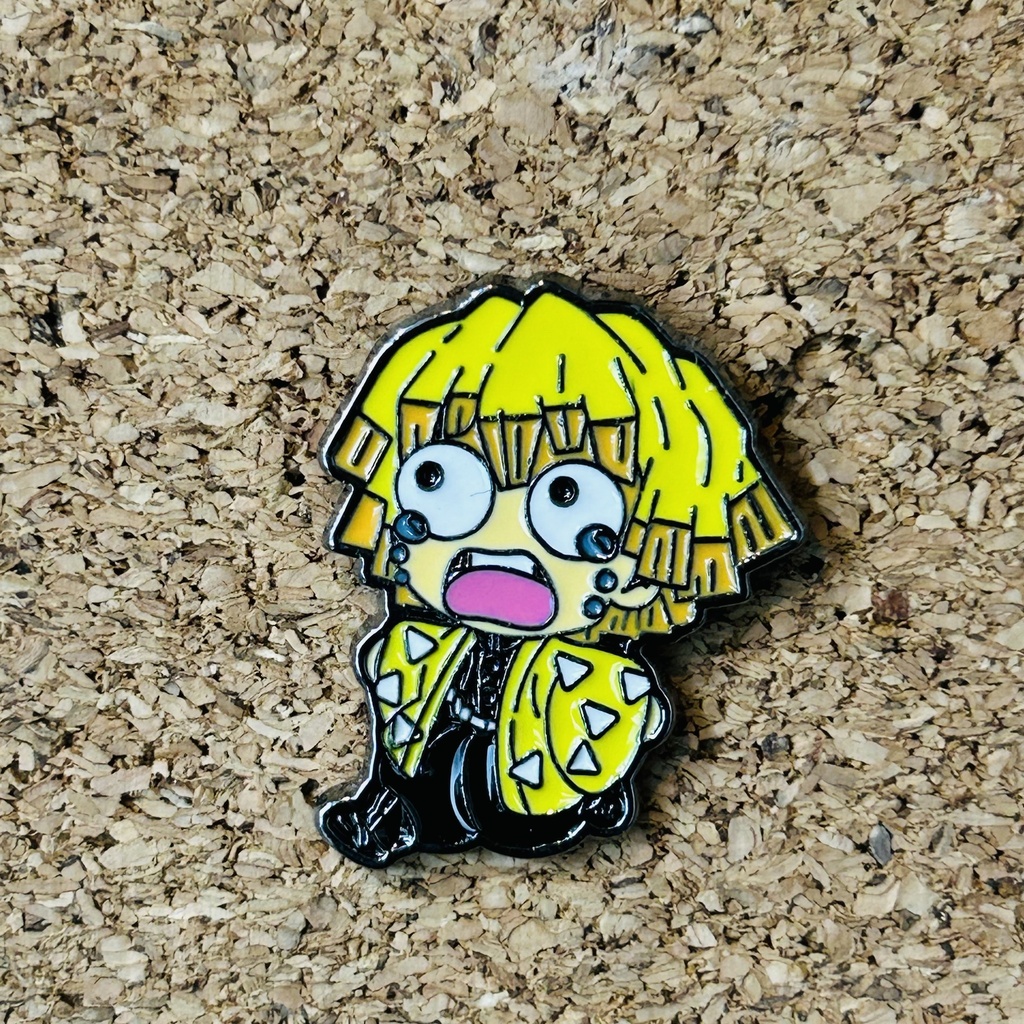 PIN DEMON SLAYER ZENITSU AGATSUMA AMARILLO