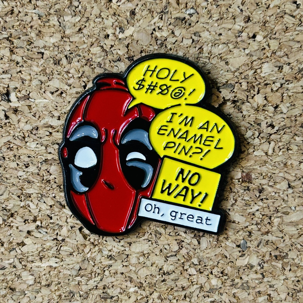PIN DEAD POOL MARVEL COMICS