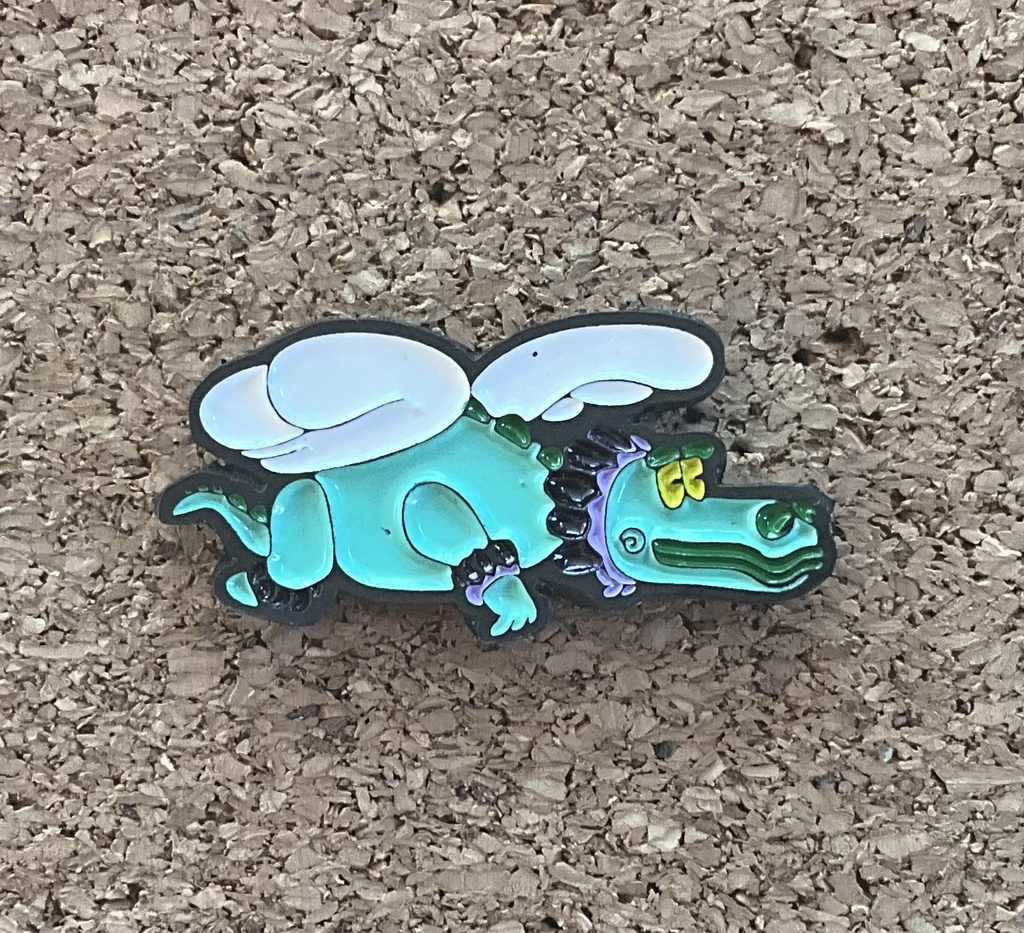 PIN COCODRILO NC GREEN