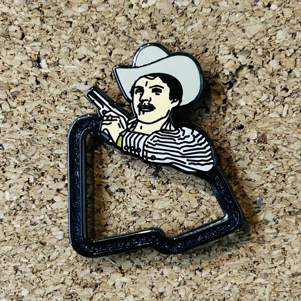 PIN CHALINO BLACK HAT