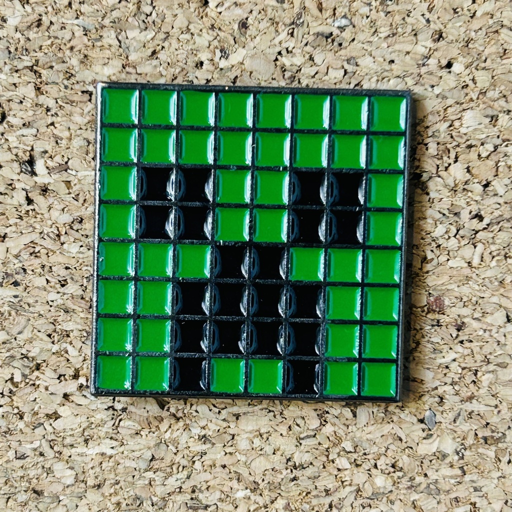 PIN MINECRAFT VERDE