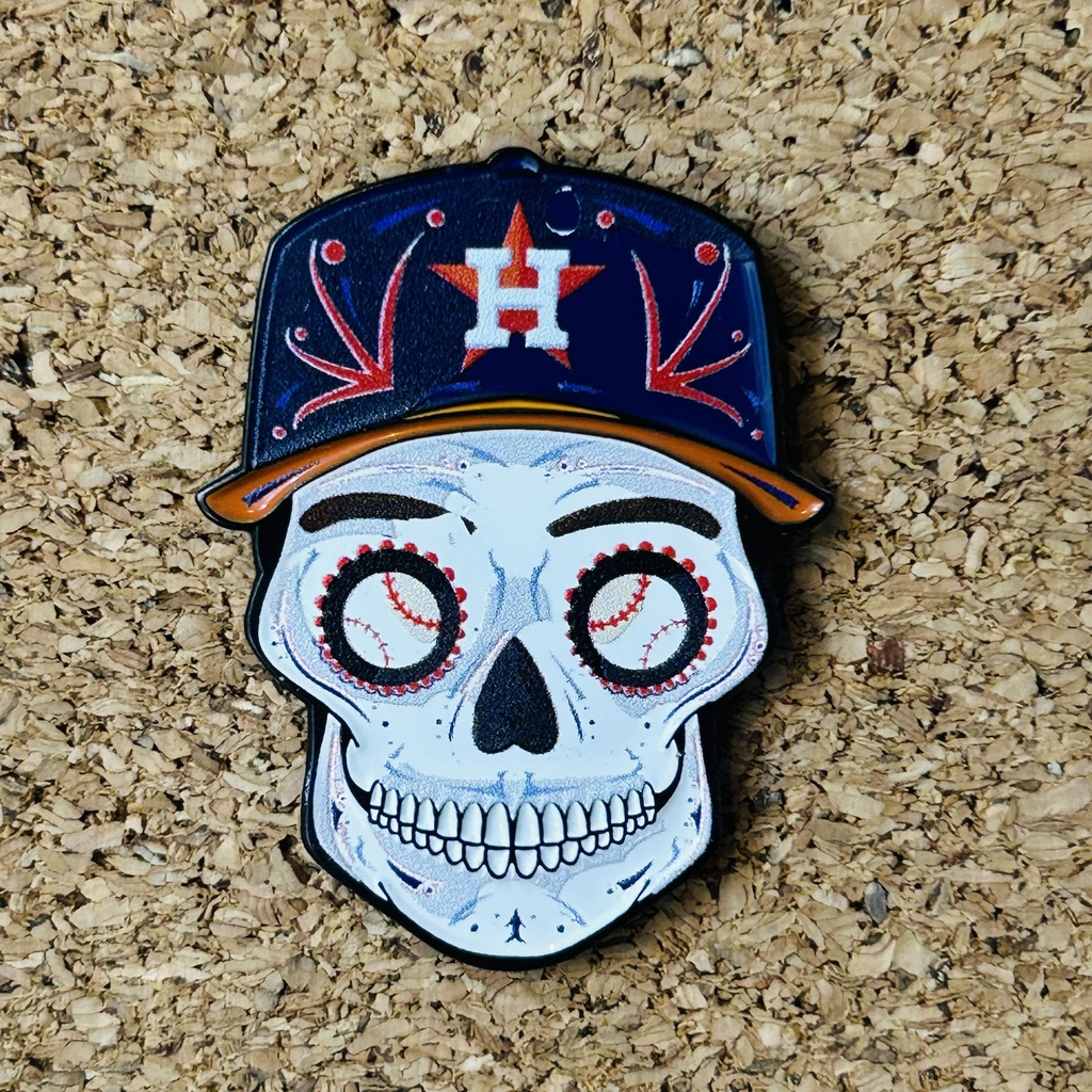 PIN DÍA DE MUERTOS ASTROS H CAP
