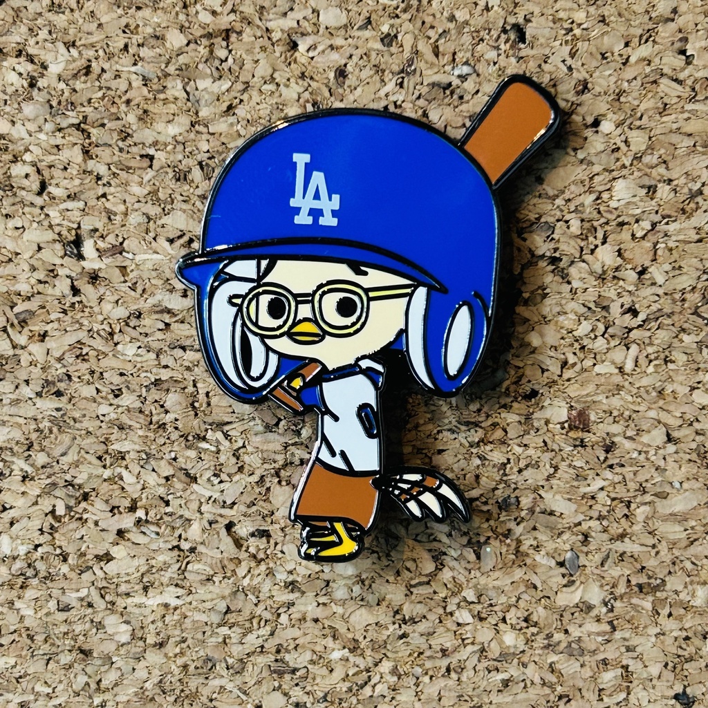 PIN CHICKEN LITTLE BASEBALL