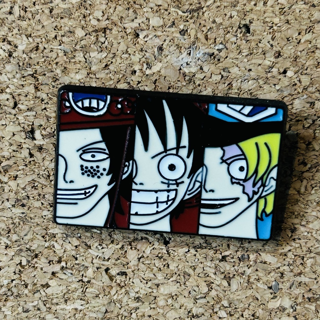 PIN LOS TRES HERMANOS LUFFY, ACE Y SABO