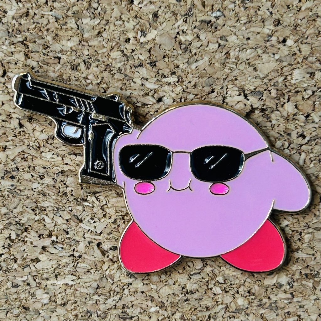 PON DE KIRBY CON PISTOLA