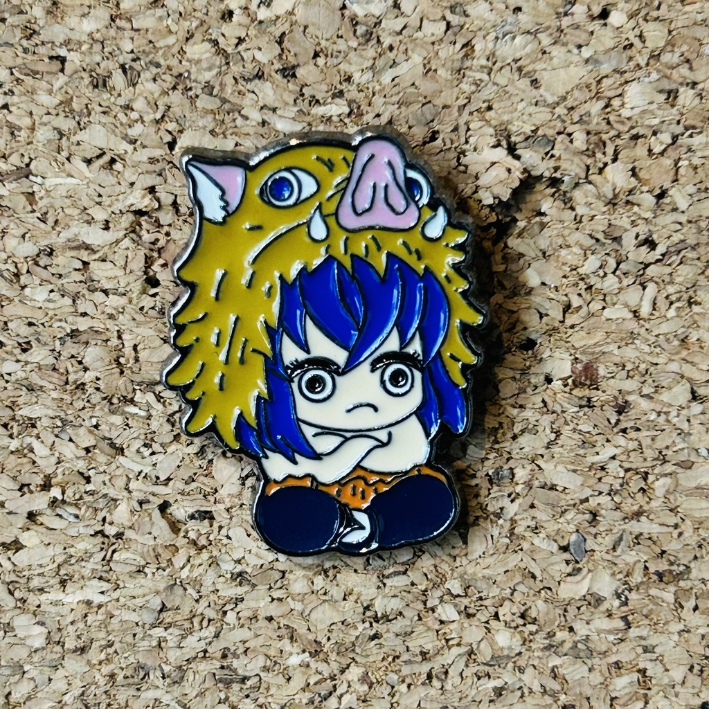 PIN DEMON SLAYER INOSUKE HASHIBIRA