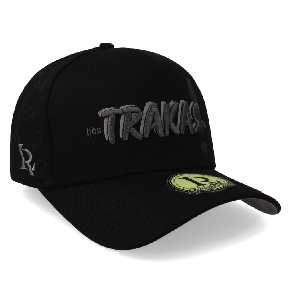 JC HATS LUIS R CONRIQUEZ TRAKAS CURVE BLACK