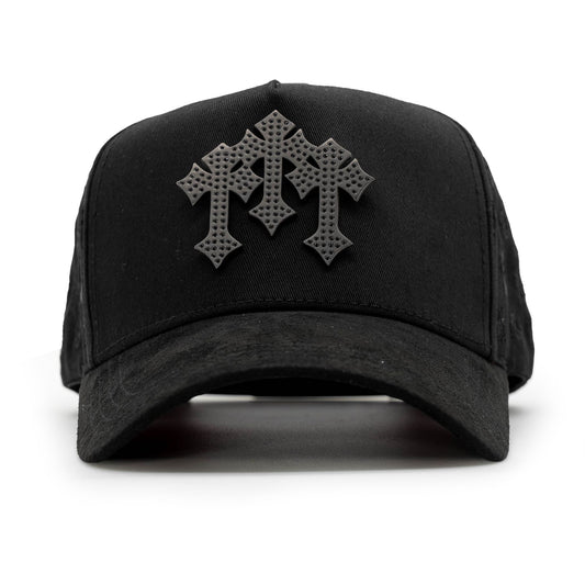 BARBAS HATS X RICH THE KID CHROME I BLACKOUT