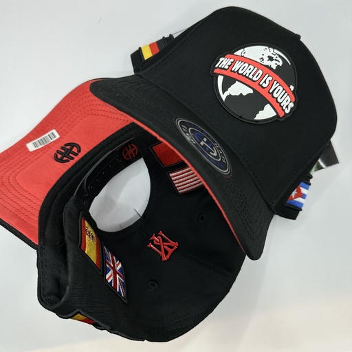 HAMSA HATS THE WORLD IS YOURS