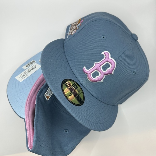 NEW ERA BOSTON BLUE COLOR 59 FIFTY