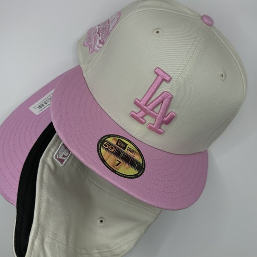 NEW ERA LA DODGERS WHITE CROWN 59 FIFTY