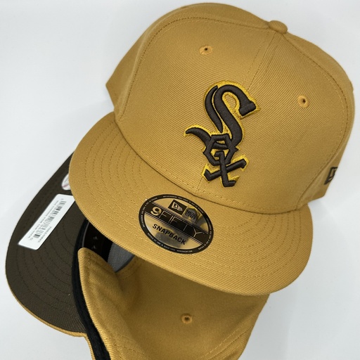 NEW ERA 9 FIFTY WITHE SOX MOSTAZA