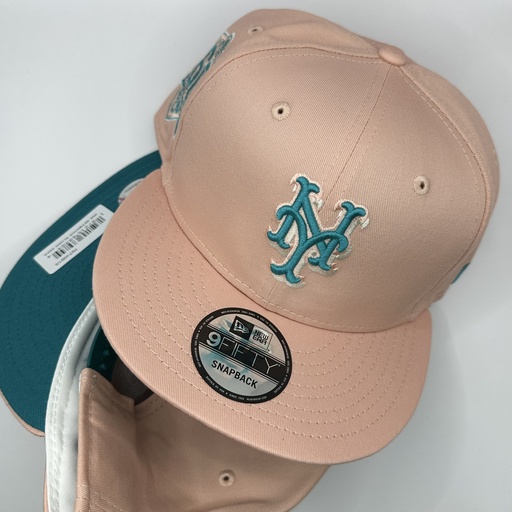 NEW ERA 9 FIFTY METS PINK AQUA