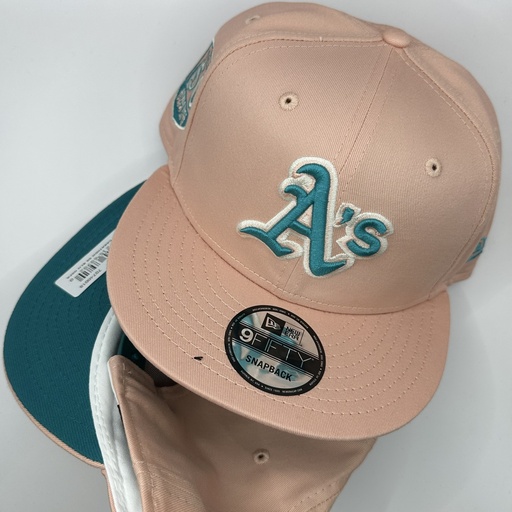 NEW ERA 9 FIFTY OAKLAND ATHLETICS MLB PINK SKY AQUA