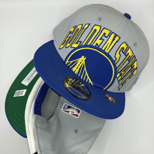 NEW ERA 9 FIFTY ESSENTIAL LEAGUE GOLDEN STATE NBA GREY/BLUE