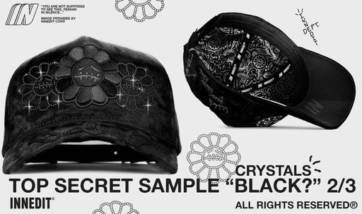 INNEDIT "CRYSTALS BLACK"