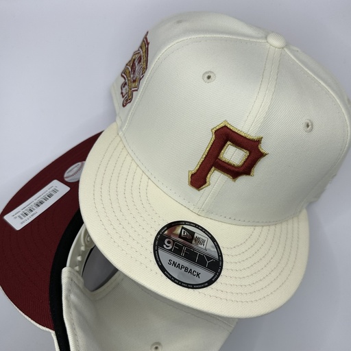 NEW ERA 9 FIFTY PITTSBURGH PIRATES CHROME RED MLB