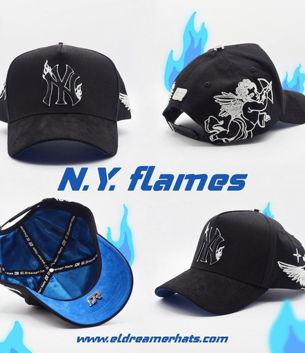 DREAMER HATS N.Y FLAMES