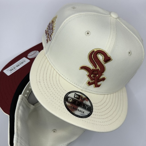 NEW ERA 9 FIFTY CHICAGO SOX MLB CHROME RED