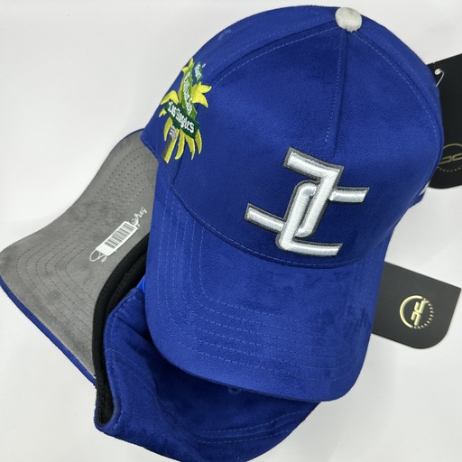 JC HATS LOS ANGELES BLUE GAMUZA