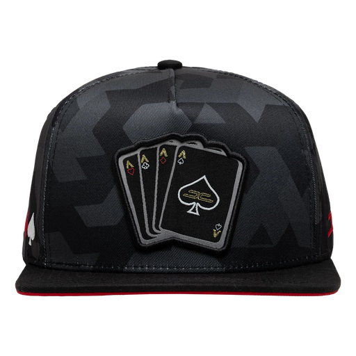 JC HATS POKER CAMO