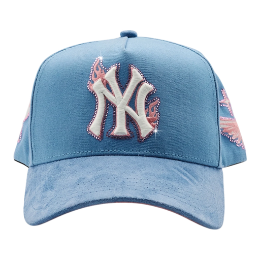 DREAMER HATS NY FLAMES BABY BLUE