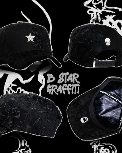 BARBAS HATS B-STAR GRAFFITI