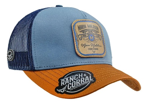 RANCH & CORRAL MARIA MALIBRAN 22 AZUL/CAFE