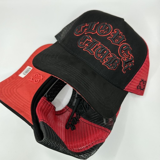 CLOVER GARMENTS CLOVER CLUB RED Y NEGRA MALLA