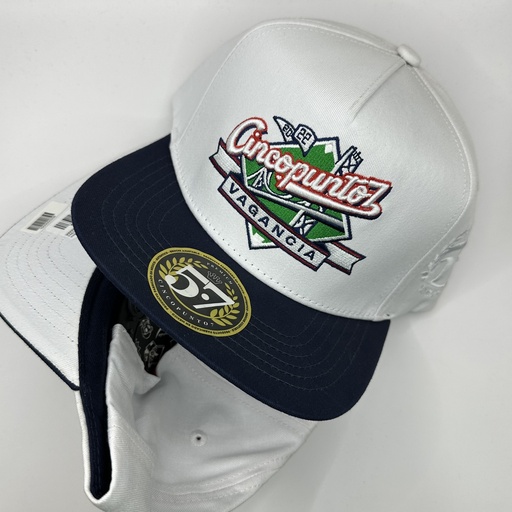 CINCOPUNTO7 VAGANCIA SERIES RETRO BLANCA