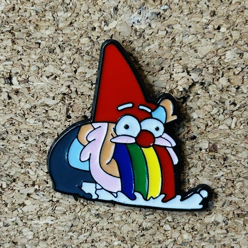 PIN GNOMO VOMITO ARCOIRIS